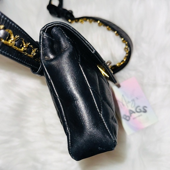 Chanel: CC Chain Belt Fanny Pack Bum Bag (Black) - Picture 10 of 16